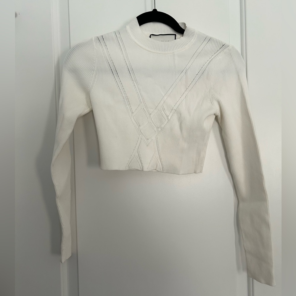 Alexis Chera Crop Top in White - Picture 2 of 6